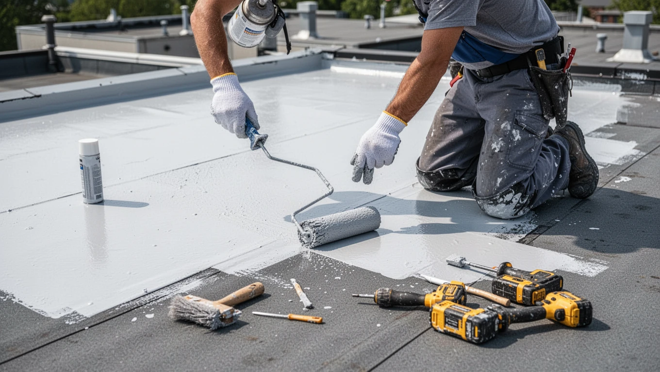 Flat Roof Coating