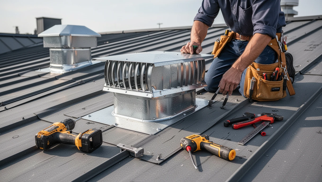Roof Ventilation Installation